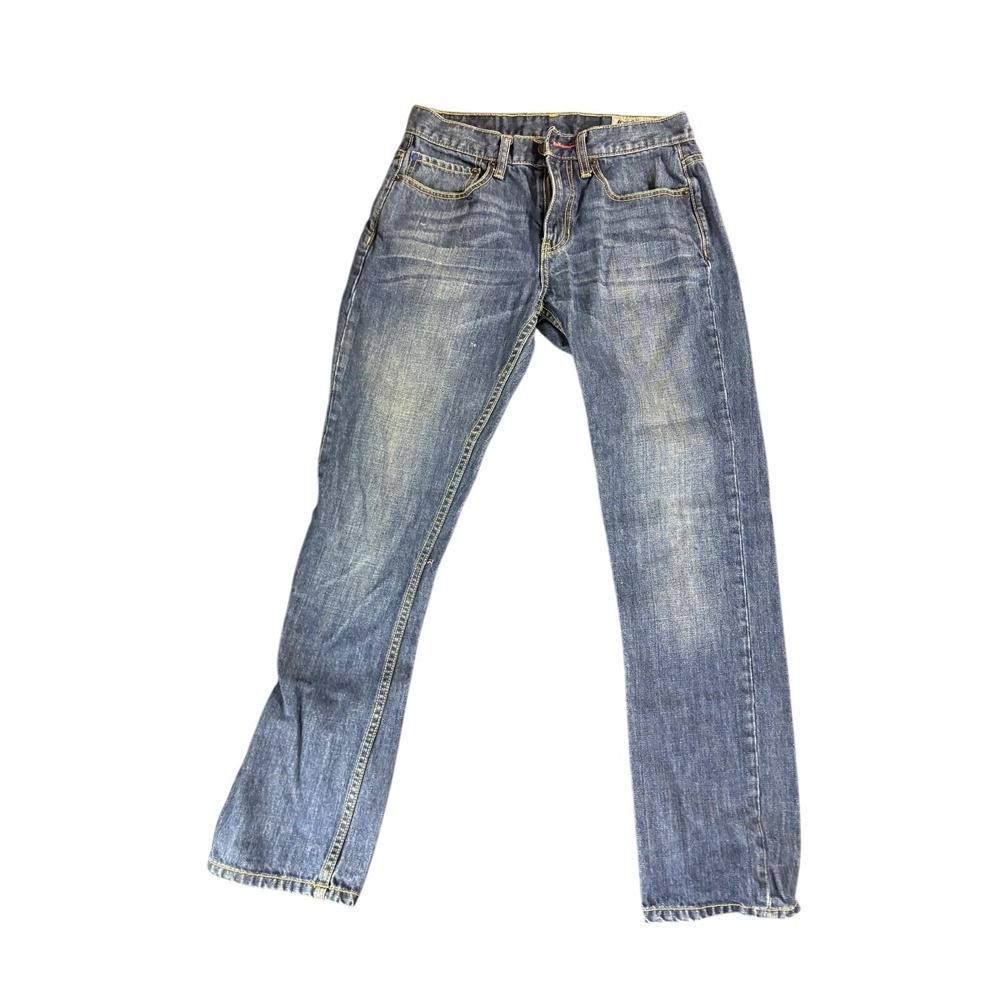 CCS Skinny Fit‎ Mens Blue Denim Jeans Medium Wash Skateboarding Pants 30x30